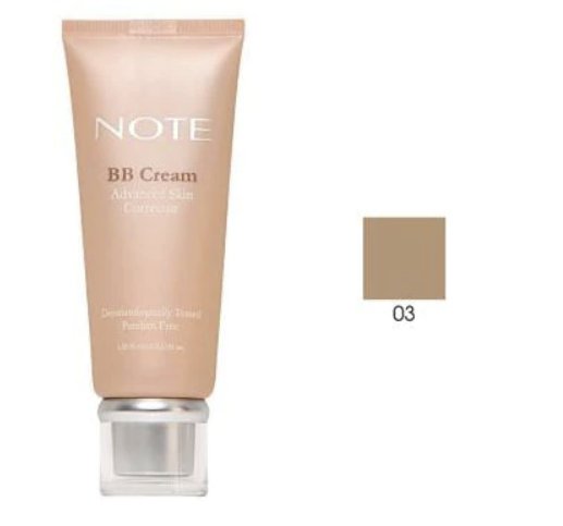 Note Cosmetics BB Cream Advanced Skin Corrector - BB Cream 03