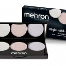Mehron Makeup Highlight - 3 Pro Palette (Cool)
