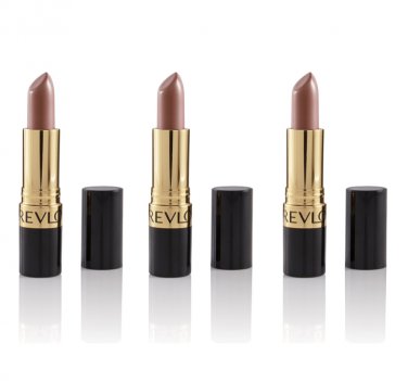 (3-Pack) Revlon Super Lustrous Pearl Lipstick, Caramel Glace 103