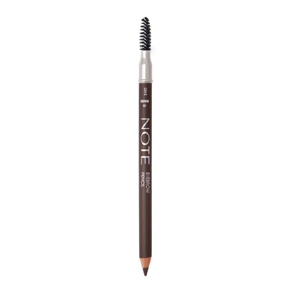 Note Cosmetics Eyebrow Pencil, 02 Brown, 0.21 oz