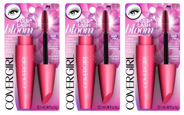 (3 Pack) CoverGirl Full Lash Bloom by Lashblast Mascara, Very Black 800