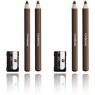 (2-Pack) CoverGirl Professional Brow & Eye Makers Brow Shaper & Eyeliner, [505] Rich Brown