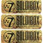 (3-Pack) W7 Goldibox and the 12 Shades Eye Colour Palette Tin