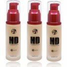 (3-Pack ) W7 - HD Foundation Early Tan 12 Hours 30ml (3-Pack ) W7 - HD Foundation Early Tan 12 Hours 30ml
