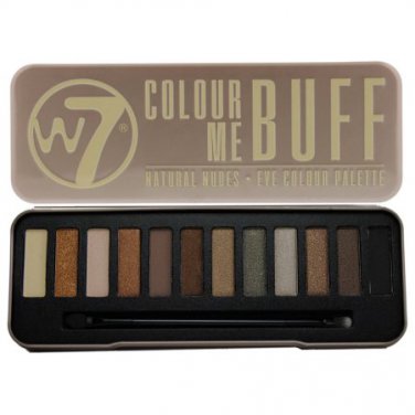 W7 In The Buff Natural Nudes Eye Colour Palette - 0.551 oz