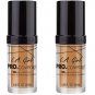 (2-Pack) L.A. Girl Pro Coverage Liquid Foundation, 645 Nude Beige, 0.95 Fluid Ounce