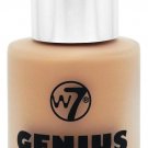 W7 Cosmetics Genius Feather Light Foundation, Early Tan