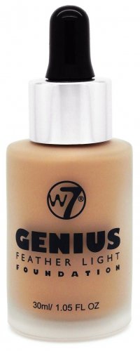 W7 Cosmetics Genius Feather Light Foundation, Fresh Beige