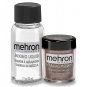 Mehron Metallic Powder with Mixing Liquid - Bronze