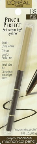 L'Oreal Pencil Perfect Self-Advancing Eyeliner, Cocoa 135