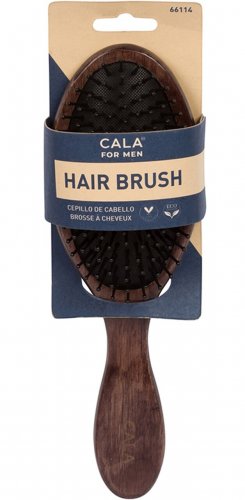 Cala for Men Dark Wood Oval Brush - 66114
