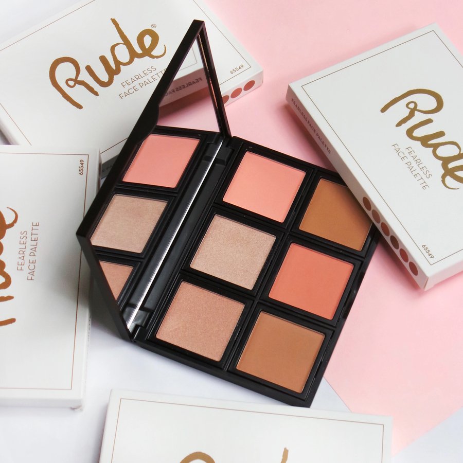 Rude Cosmetics Fearless Face Palette 5830