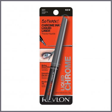 Revlon So Fierce! Chrome Ink Liquid Eyeliner - Gunmetal 901