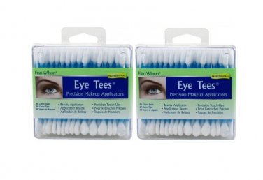 (2-Pack) FRAN WILSON Eye Tees Cotton Tips [80 Count]