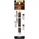 L'Oreal Paris Cosmetics Stylist Brow Raiser Highlighter Duo, Light 615, 0.16 Ounce