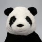 KRAMIG Soft toy, white/black