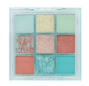 W7 COSMETICS Pressed Pigment Palette - Aquamarine, Soft Hues