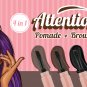 J.Cat Beauty Attention! 4 in 1 Pomade + Brow Gel, Soft Brown [PBG101]