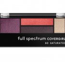 (10-PACK) COVERGIRL Full Spectrum So Saturated: Quad Eyeshadow Palette, With it