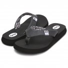 Floopi Women's Bella Yoga Mat Thong Flip Flop, Gray (518)