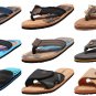 Norty - Men's Memory Foam Footbed Sandals - 13117  Indigo Canvas
