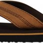 NORTY Men's Lightweight Canvas Strap Flip Flop (11130) Everyday Beach Pool Sandal