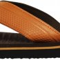 NORTY Men's Flip Flop Thong Shoe, Outdoor & Indoor (Brown/Tan)  (11123)