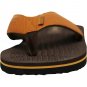 NORTY Men's Flip Flop Thong Shoe, Outdoor & Indoor (Brown/Tan)  (11123)