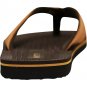 NORTY Men's Everyday Sandals Flip Flop Thong Shoe, 11141 (Brown/Tan)