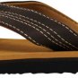 Norty Mens Flip Flop Sandal Camel Brown 11129