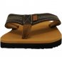 Norty Mens Flip Flop Sandal Camel Brown 11129
