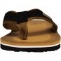 NORTY Men's Sandals for Beach, Casual, Outdoor & Indoor Flip Flop Thong Shoe 11118 (Camel/Black)