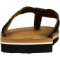NORTY Men's Sandals for Beach, Casual, Outdoor & Indoor Flip Flop Thong Shoe 11118 (Camel/Black)