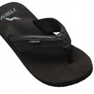 NORTY Men's Everyday Sandals Flip Flop Thong Shoe 13005 (Black) NORTY Men's Everyday Sandals Flip Flop Thong Shoe 13005 (Black)