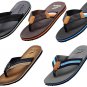 NORTY Men's Flip Flop Sandal Black 11067