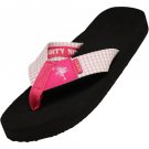 NORTY - Women's Casual Resort Wear Flip Flop Sandal 12259 Pink Gingham NORTY - Women's Casual Resort Wear Flip Flop Sandal 12259 Pink Gingham