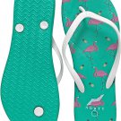 NORTY Women's Easy to Wear EVA Flip Flop Sandal, 22017B Flamingos Teal NORTY Women's Easy to Wear EVA Flip Flop Sandal, 22017B Flamingos Teal
