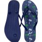 NORTY Women's Easy to Wear Casual EVA Flip Flop Sandal, 22019A Navy Palm