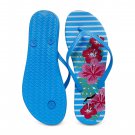 NORTY Women's Easy to Wear Casual EVA Flip Flop Sandal, 22018A Hibiscus Stripe NORTY Women's Easy to Wear Casual EVA Flip Flop Sandal, 22018A Hibiscus Stripe