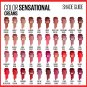 Maybelline Color Sensational The Creams, Cream Finish Lipstick Makeup, 333 Hot Chase, 0.15 oz.