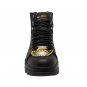 AdTec Men's Hiker Work Boots - Steel Toe - Black Size 11 (W)
