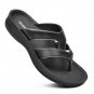 Aerothotic Raido Womens Comfortable Strappy Sandal, Black