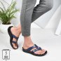 Aerothotic - Raido Womens Comfortable Strappy Sandal, Navy
