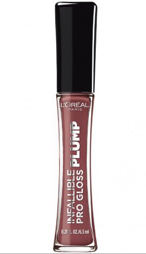 L'OREAL Paris Infallible Pro Gloss Plump Lip Gloss, Radiant Mauve (604)