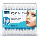 Stylist Secrets® Eye Tees Cotton Swabs tips 80 Count (1-Pack) Stylist Secrets® Eye Tees Cotton Swabs tips 80 Count (1-Pack)