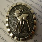 Vintage Fawn Money Clip from Western Germany