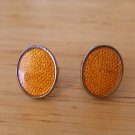 de Passille-Sylvestre Enamel Oval Stud Earrings