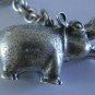 Vintage Silver Hippopotamus Key-chain (SOLD OUT)