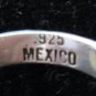 Vintage Silver Lime, Lemon, and Pink Grapefruit Slices Ring (size 8)