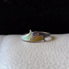 Vintage Silver Multicolored Cloud Ring 2 (size 6)